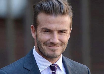 David Beckham - Famous Footballer – Premium Speakers