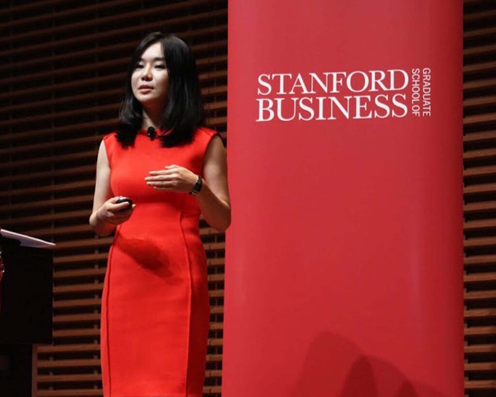 Hyeonseo Lee at Stanford University
